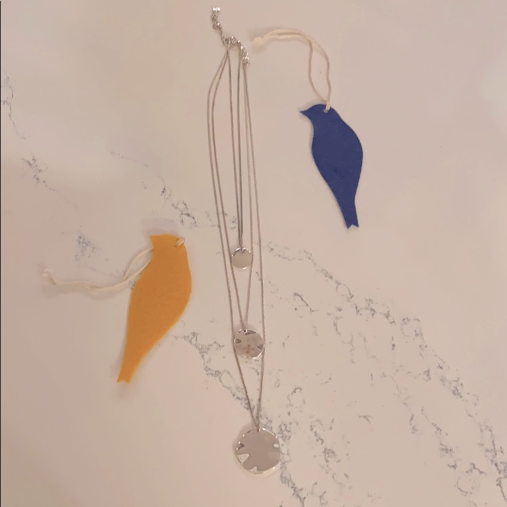 Chloe + Isabel 3 Row Paillette Graduated Pendant